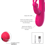 Vibrador estimulador triplo MVE1230 - Imagem 4