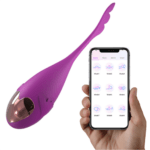 Cápsula vibratória em formato de peixe por aplicativo MPP2153 - Imagem 3