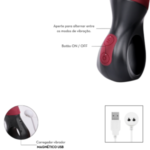 Vibrador ponto g em formato de glande MVA1153 - Imagem 4