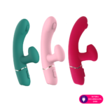Nv Toys Dixie – Vibrador ponto G com estimulador por ondas de pressão MVS5618