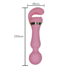 Massageador varinha mágica com duplo motor MVM1095 - Imagem 2