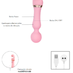 Massageador varinha mágica com duplo motor MVM1095 - Imagem 3