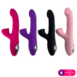 Vibrador ponto G com estimulador clitoriano MVE4359 - Imagem 2