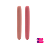 Vibrador de ponta dupla revestido em silicone MLBA4322L - Imagem 3