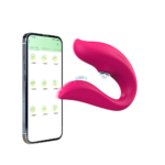 Vibrador casal por aplicativo MLPP3305
