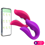 Vibrador casal por aplicativo MLPP3305 - Imagem 3